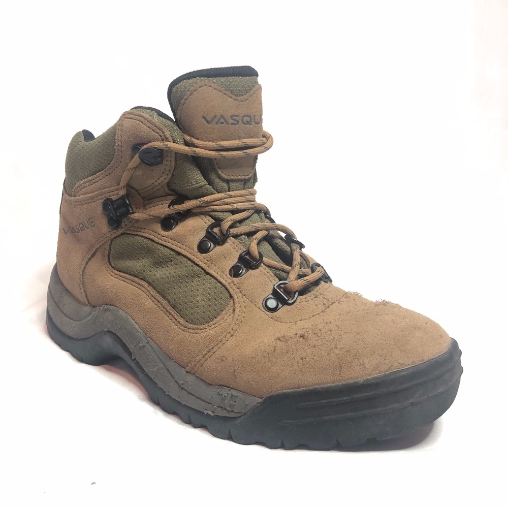 VASQUE Hiking Boots Brown Green Women's 8.5